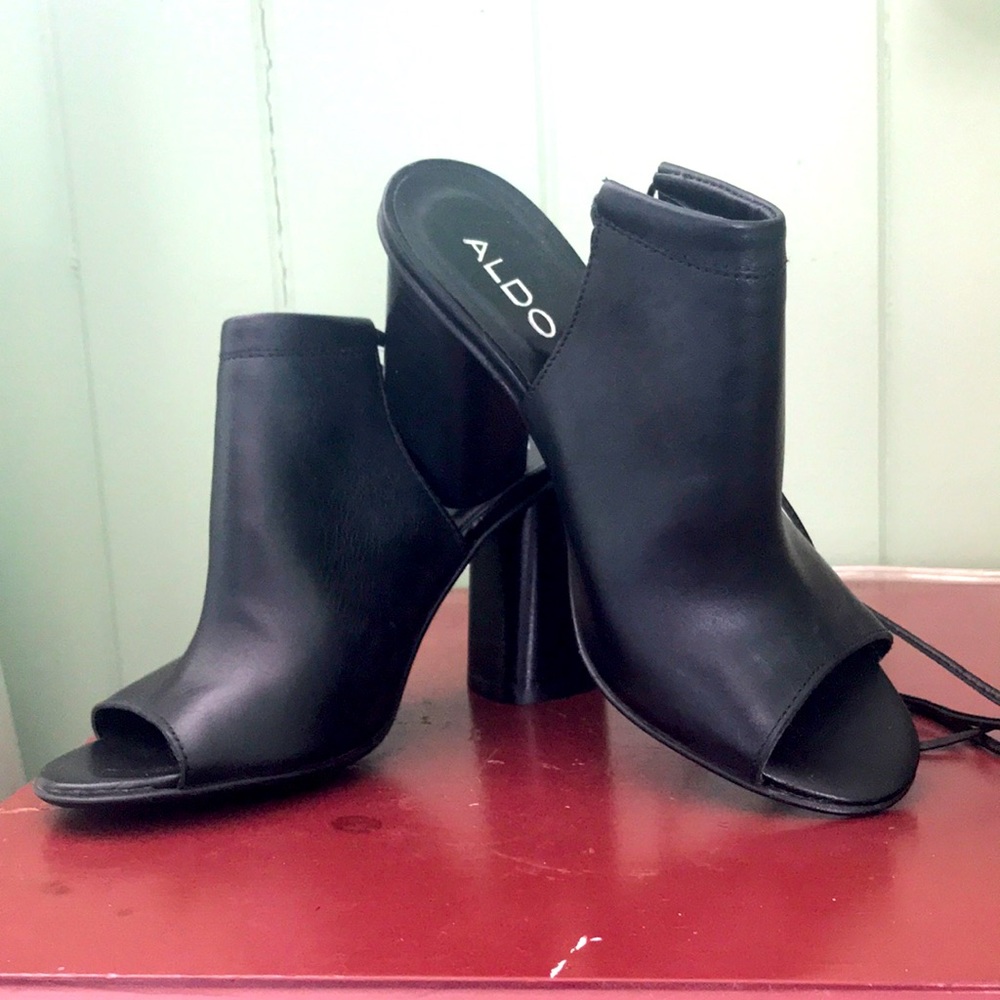 Aldo Lace-up Mules